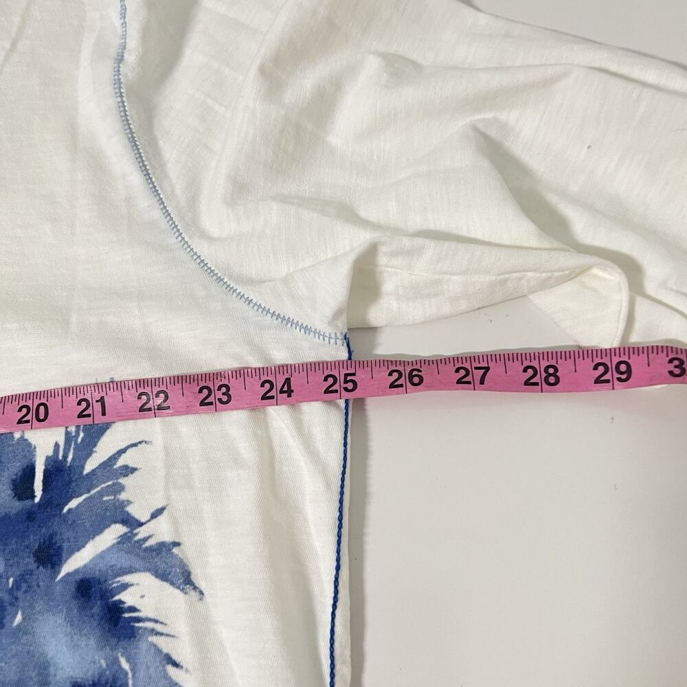 Tommy Bahama Hoodie Palm Flurry Baja Men’s Sz XL Indigo Graphic Print Palm Tree - Picture 10 of 12